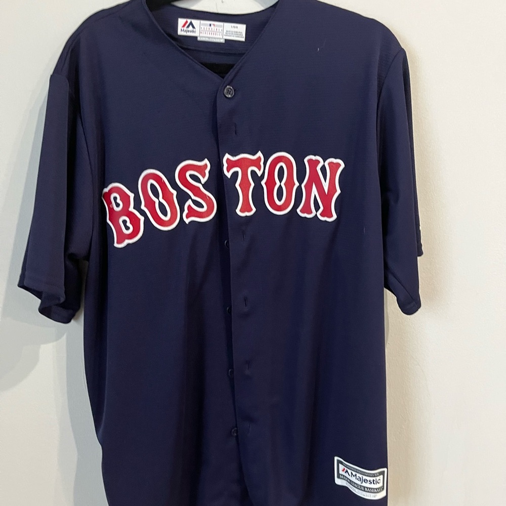 Boston Red Sox majestic large jersey